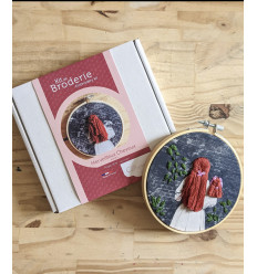 Kit broderie "Merveilleux Cheveux" - The comptoir