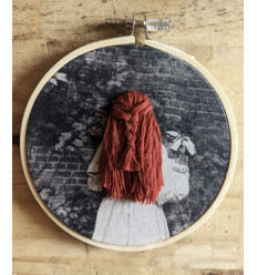 Kit broderie "Merveilleux Cheveux" - The comptoir