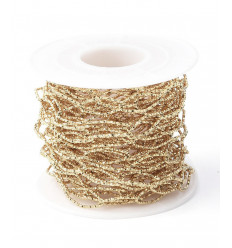 Chaine losange sparkle - acier inoxydable (10cm)