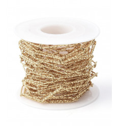 Chaine trombone fine sparkle - acier inoxydable (10cm)