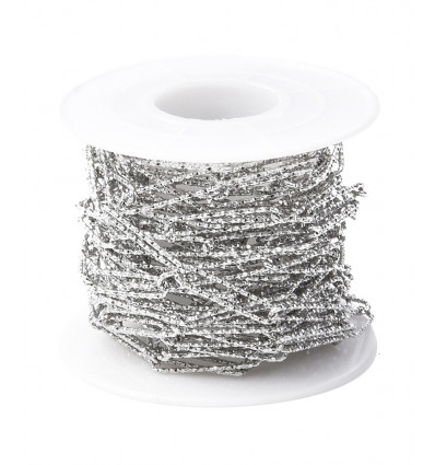 5m - bobine trombone fine sparkle - acier inoxydable