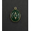 Onyx vert - pendentif serti oval en pierre