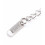 Fermoir + chaine de rallonge en acier inoxydable