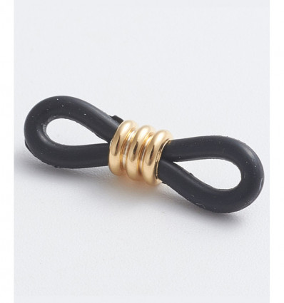 100pcs - attache lunette acier inoxydable