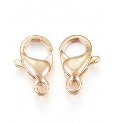 Fermoir mousqueton acier inoxydable