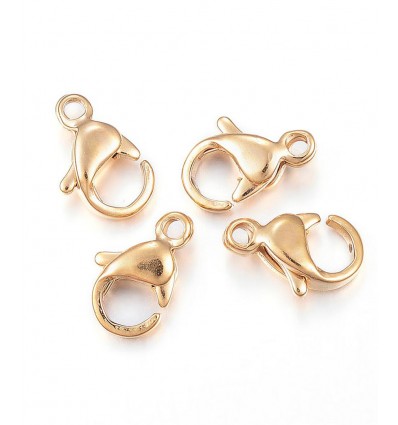 Fermoir mousqueton acier inoxydable