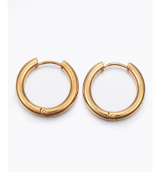 Créole inoxydable épaisse 20mm (2pcs)