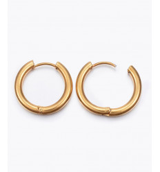 Créole inoxydable épaisse 20mm (2pcs)