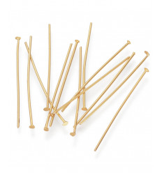 100pcs - Clous à têtes plates