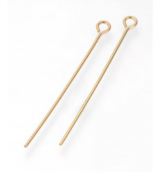 100pcs - Clous à têtes boucles