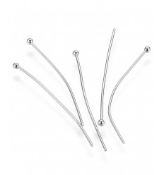 100pcs - Clous à têtes boules