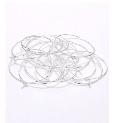 100pcs - Créole fine 25mm