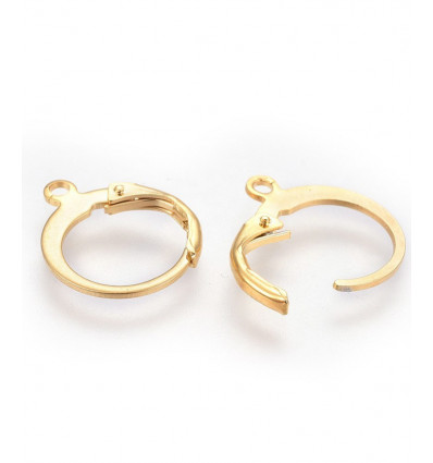 100pcs - Dormeuses ronde