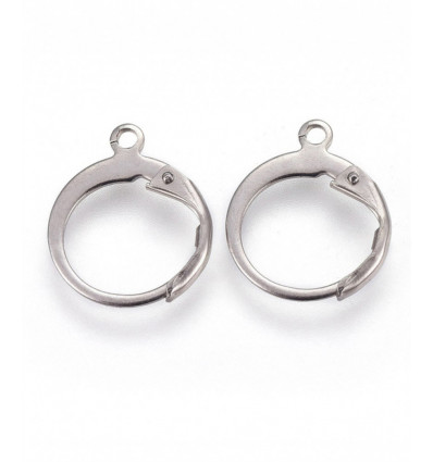 100pcs - Dormeuses ronde