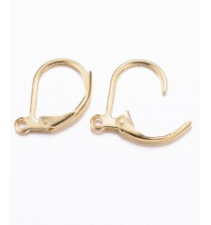 100pcs - dormeuses ovales