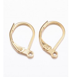 100pcs - dormeuses ovales