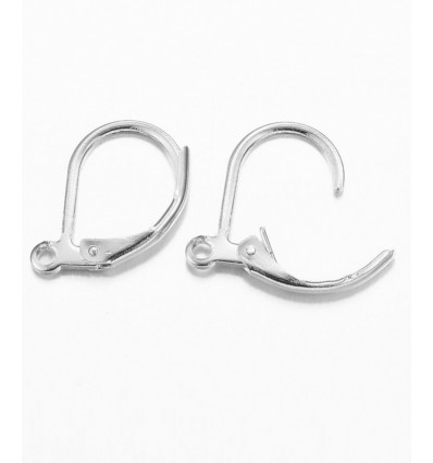 100pcs - dormeuses ovales