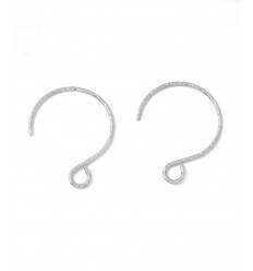 100pcs - Hameçons rond martelé