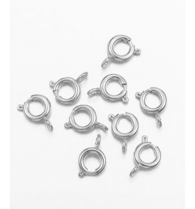 50pcs - Fermoir à ressort