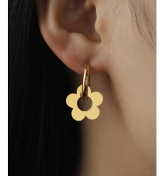 Pendentif grande fleur