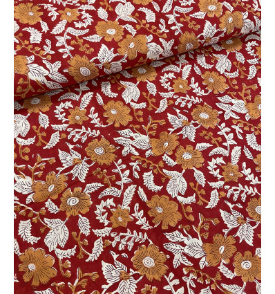 Tissu traditionnel indien