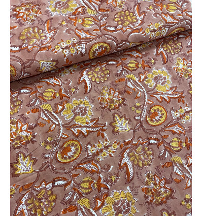 Tissu traditionnel indien