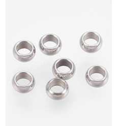 250pcs - Perles à écraser 1,9mm