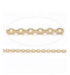 10m - Bobine chaine fine 2mm inoxydable