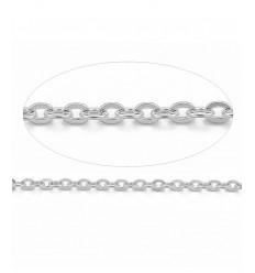 10m - Bobine chaine fine 2mm inoxydable