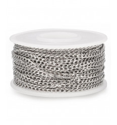 10m - Bobine chaine mini gourmette