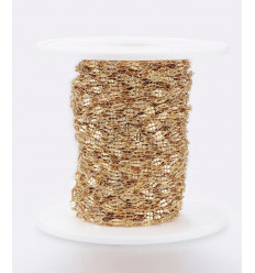 20m - Bobine chaine mini gourmette