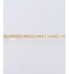 20m - Bobine chaine mini gourmette