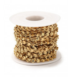 10m - Bobine chaine petits ronds striés