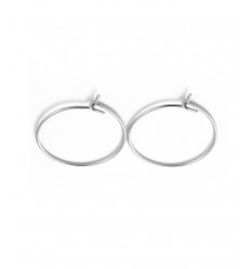 100pcs - Créole fine 30mm