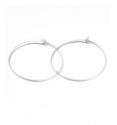 100pcs - Créole fine 35mm