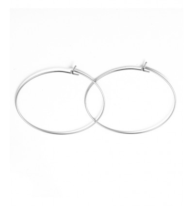 100pcs - Créole fine 40mm