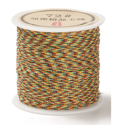 Bobine fil de jade 0.8mm (50m)