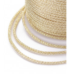 Bobine fil de jade lurex (7m)