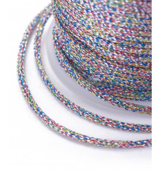 Bobine fil de jade lurex (7m)