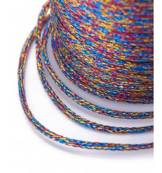 Bobine fil de jade lurex (7m)