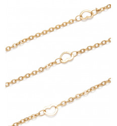 5m - Bobine chaine petit coeur