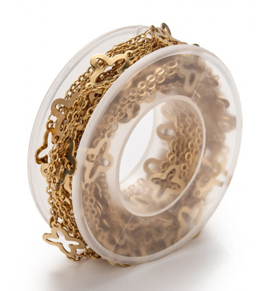 5m - Bobine chaine trèfle