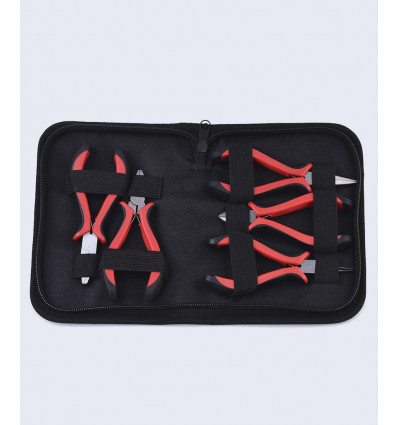 Grand étui de 5 pinces à bijoux 