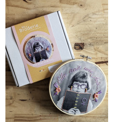 Kit broderie "Elle était une fois" kit triple - The comptoir