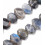 labradorite - Chapelet pierre forme divers