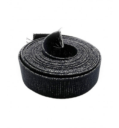 Sangle marine & argenté