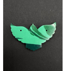 malachite naturelle - Aigle en pierre