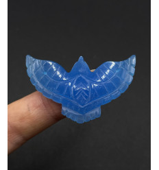 Onyx bleu - Aigle moyen en pierre