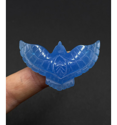 Onyx bleu - Aigle moyen en pierre