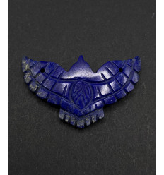 Lapis lazuli - Aigle moyen en pierre